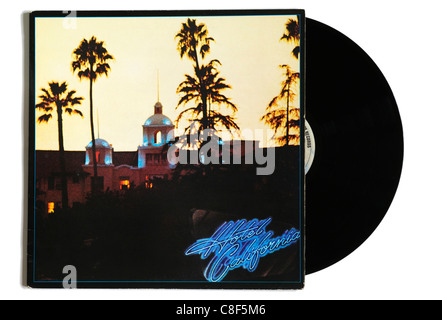 Das Album der Eagles-Hotel California Stockfoto