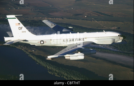 Die RC-135U bekämpfen gesendet, befindet sich auf der Offutt Air Force Base, Nebraska, informiert strategische elektronische Aufklärung Stockfoto