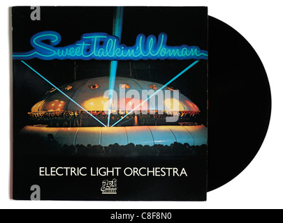 Electric Light Orchestra Sweet Talkin Frau 12' einzelne Stockfoto