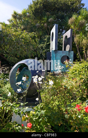 Barbara Hepworth Museum and Sculpture Garden, St. Ives, Cornwall, England, Vereinigtes Königreich Stockfoto