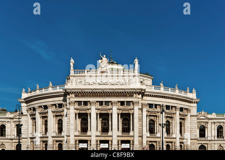Burgtheater oder Imperial Court Theater Wien ist eine österreichische Federal Theater, Wien, Österreich Stockfoto