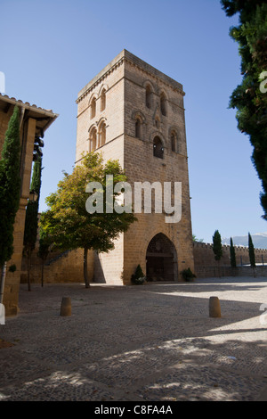 Kirche Santa María de los Reyes Laguardia 110737 Spanien Stockfoto