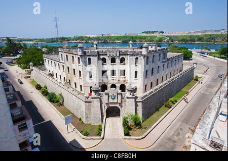 Castillo De La Real Fuerza, Habana Vieja (Altstadt, UNESCO-Weltkulturerbe, Havanna, Kuba, West Indies, Karibik Stockfoto