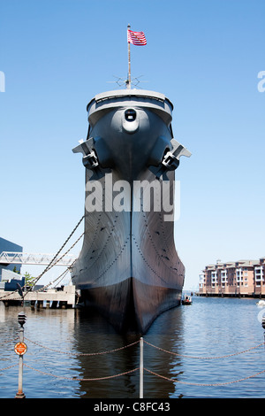 USS Wisconsin (BB-64) Stockfoto