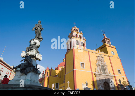 Basilica de Nuestra Senora de Guanajuato, Guanajuato, UNESCO-Weltkulturerbe, Bundesstaat Guanajuato, Mexiko Stockfoto