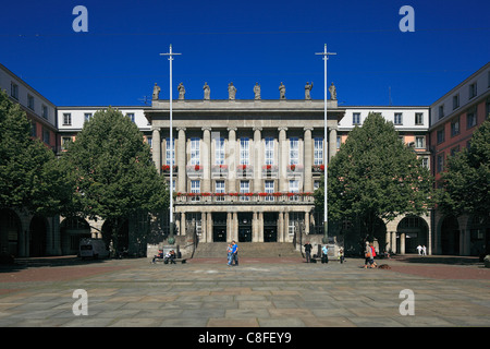 Deutschland, Europa, Wuppertal, Wupper, Bergische land, Land, Nordrhein-Westfalen, Deutschland, Europa, Wuppertal-Barmen, Rathaus Stockfoto