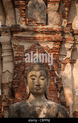 Wat Maha, Ayutthaya, UNESCO-Weltkulturerbe, Provinz Ayutthaya, Thailand, Südostasien Stockfoto