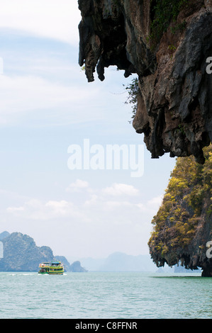 Bucht von Phang Nga, Thailand, Südostasien Stockfoto