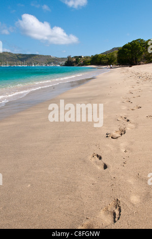 Prinzessin Margaret Beach, Bequia, St. Vincent und die Grenadinen, Windward-Inseln, West Indies, Karibik, Mittelamerika Stockfoto