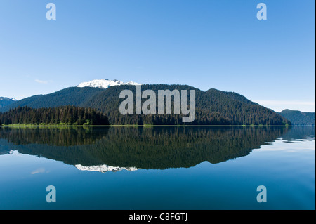 Windham Bay und Chuck River Wilderness Area, südöstlichen Alaska, Alaska, Vereinigte Staaten von Amerika Stockfoto