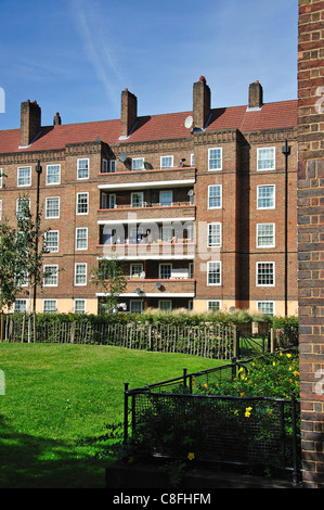 Rat Gehäuse, Kennington Park Estate, London Borough von Lambeth, London, Greater London, England, Vereinigtes Königreich Stockfoto