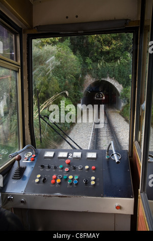 Wellington Cable Car, Neuseeland Stockfoto