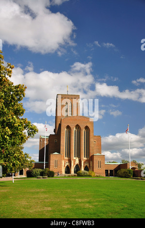 Guildford Kathedrale, Hirsch Hill, Guildford, Surrey, England, Vereinigtes Königreich Stockfoto