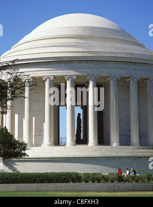 Thomas Jefferson Memorial, West Potomac Park, Washington DC, Vereinigte Staaten von Amerika Stockfoto