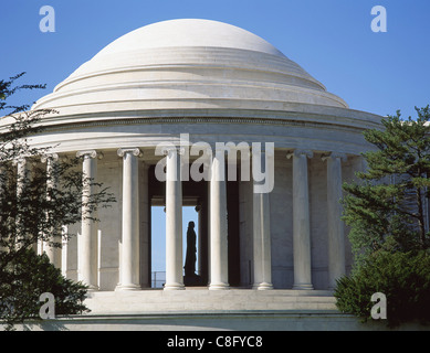 Thomas Jefferson Memorial, West Potomac Park, Washington DC, Vereinigte Staaten von Amerika Stockfoto