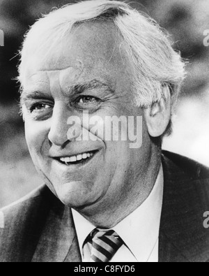 JOHN THAW (1942-2002)-Promo-Foto des englischen Schauspielers als Inspector Morse in der Carlton TV-Krimi-Serie Stockfoto