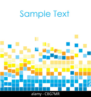 Abbildung der abstrakten bunten Hintergrund Stockfoto