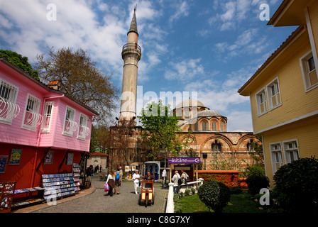 Chora Kirche (auch bekannt als "Chora Museum") eines der beeindruckendsten Sehenswürdigkeiten von Istanbul, Türkei Stockfoto