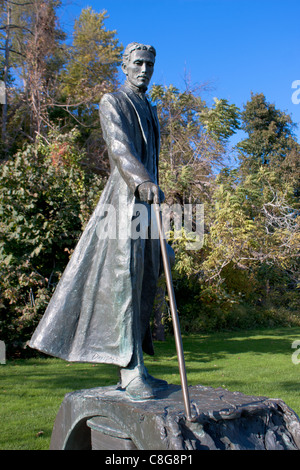 Nikola Tesla Statue Skulptur Stockfoto