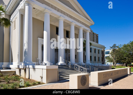 Das State Supreme Court of Florida Gebäude, Tallahassee, Florida, USA Stockfoto