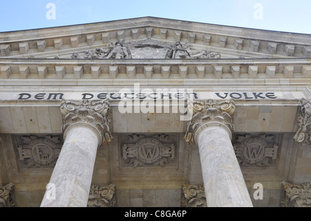 Reichstag, Berlin, Deutschland Stockfoto