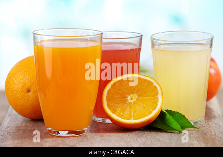 frischer Saft Stockfoto