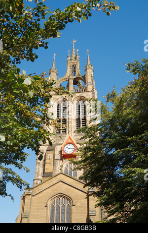 Die Kathedrale des Heiligen Nikolaus in Newcastle Upon Tyne, England, Vereinigtes Königreich Stockfoto