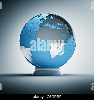 feine 3d Bild der klassischen Welt Welt Stockfoto