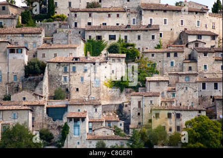 Mittelalterliche Dorf von Labro, Rieti, Latium, Italien Stockfoto