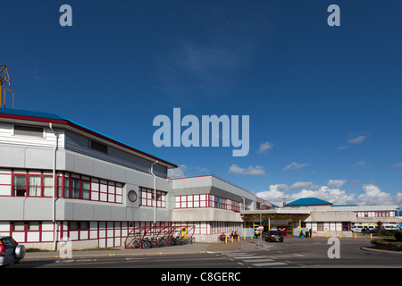 Royal Bournemouth Hospital Haupteingang Stockfoto