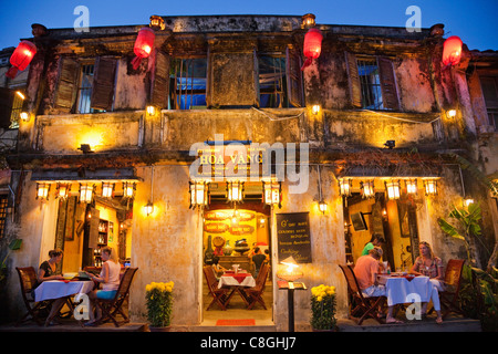 Asien, Vietnam, Hoi An, Hoian, Faifo, Hoi an, Altstadt, Architektur, Straßenszene, Cafe, Cafes, Restaurant, Restaurants, UNESCO, Stockfoto