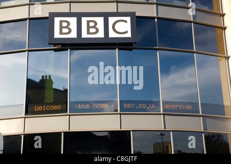 BBC Humberside Gebäude, Hull, Yorkshire, England Stockfoto