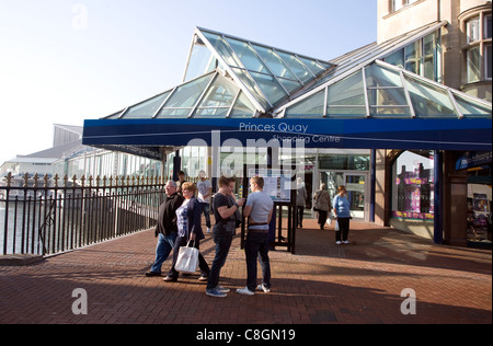 Fürsten Quay Einkaufszentrum, Hull, Yorkshire, England Stockfoto