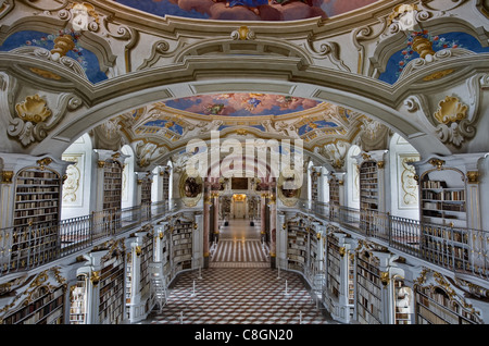 Admont Abtei Bibliothek, Österreich Stockfoto