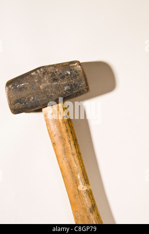 Alte rostige Lump Hammer Stockfoto