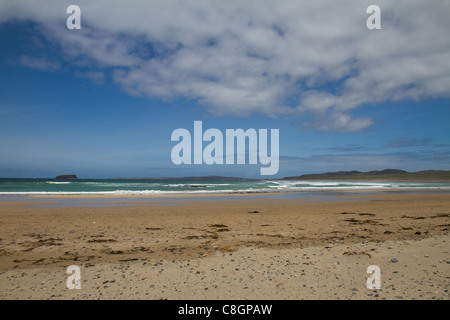 Pollan Strand, Ballyliffin, Co. Donegal Stockfoto