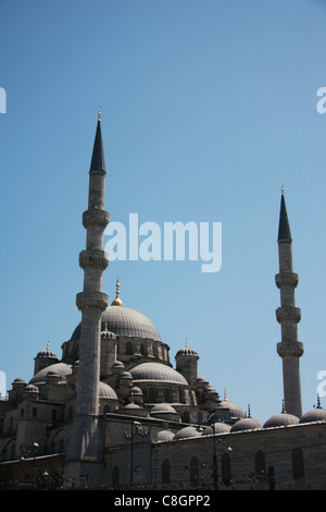 Istanbul, Türkei, Goldenes Horn, Halic, Eminönü, Moschee, Yeni, Kuppel Stockfoto