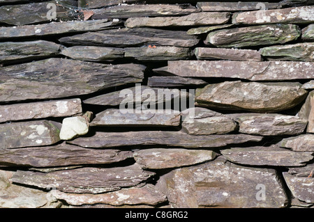 Steinmauer Stockfoto