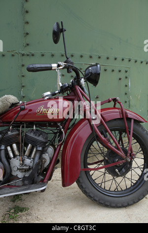 Close-up Ausschnitt Indian Scout Fotos vor Ort Stockfoto