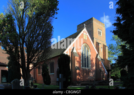 St. Johannes der Täufer Kirche im alten Malden Surrey, England Stockfoto