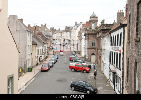 Lowry Berwick nach Tweed Stockfoto