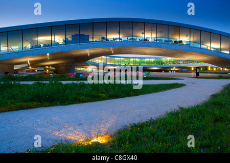 Lausanne, Universität, Schweiz, Europa, Kanton Waadt, Rolex Learning Center, Gebäude, Bau, Gebäude, Architektur, Stockfoto