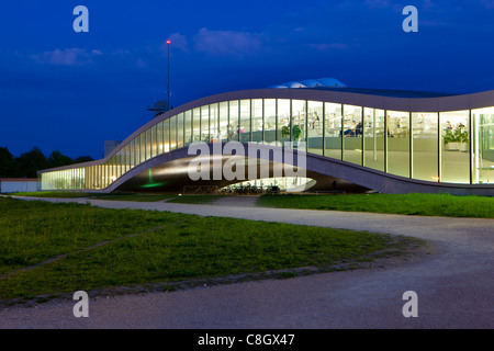 Lausanne, Universität, Schweiz, Europa, Kanton Waadt, Rolex Learning Center, Gebäude, Bau, Gebäude, Architektur, Stockfoto