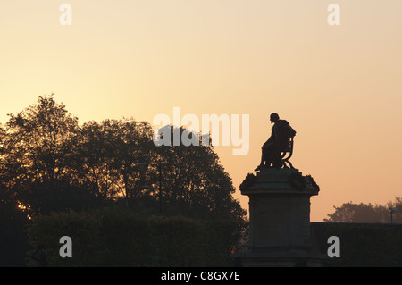 Gower Memorial in der Morgendämmerung, London, UK Stockfoto