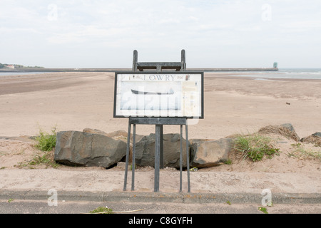 Lowry Berwick nach Tweed - bei Tweedmouth Stockfoto