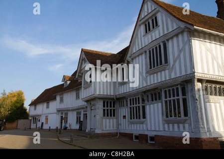 Die Guildhall in Lavenham in Suffolk, England, im Besitz des National Trust Stockfoto