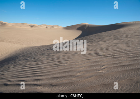 Imperial Sand Dunes Recreation Area - die größten Sanddünen in Nordamerika - in der Nähe von El Centro, Kalifornien, USA Stockfoto