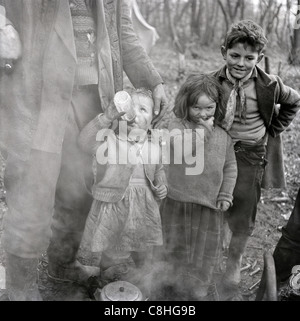 Zigeuner Leben in Kent im Jahre 1961 Stockfoto