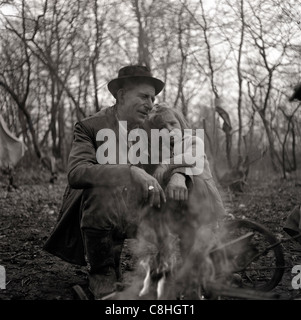 Zigeuner Leben in Kent im Jahre 1961 Stockfoto