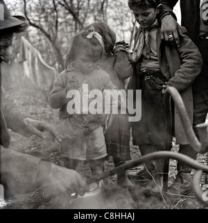 Zigeuner Leben in Kent im Jahre 1961 Stockfoto